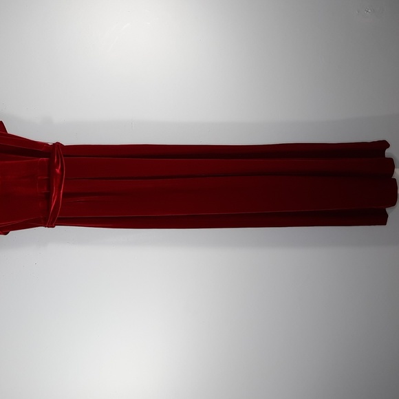 NWT ALEX MARIE CRIMSON BETH VELVET JUMPSUIT SZ 4 - Picture 10 of 14